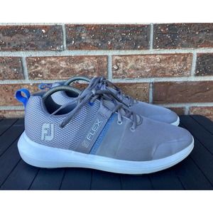 Footjoy Flex 56121 Shoes Men Sz 7/ Women’s 8.5 Gray‎ Spikeless Golf Sneaker
